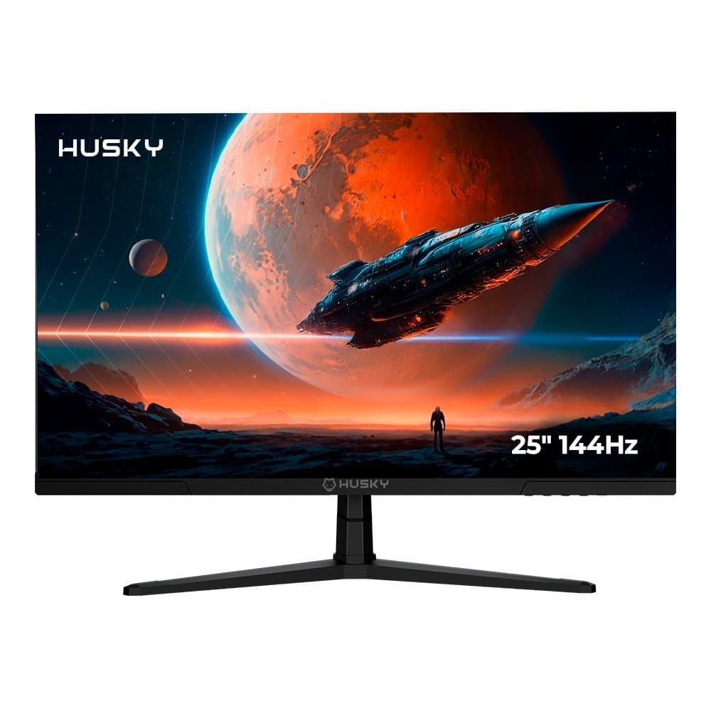 Monitor Gamer Husky Boreal 25", FHD, 144Hz, IPS, Adaptive Sync, DisplayPort e HDMI, HDR - HMG00124PT