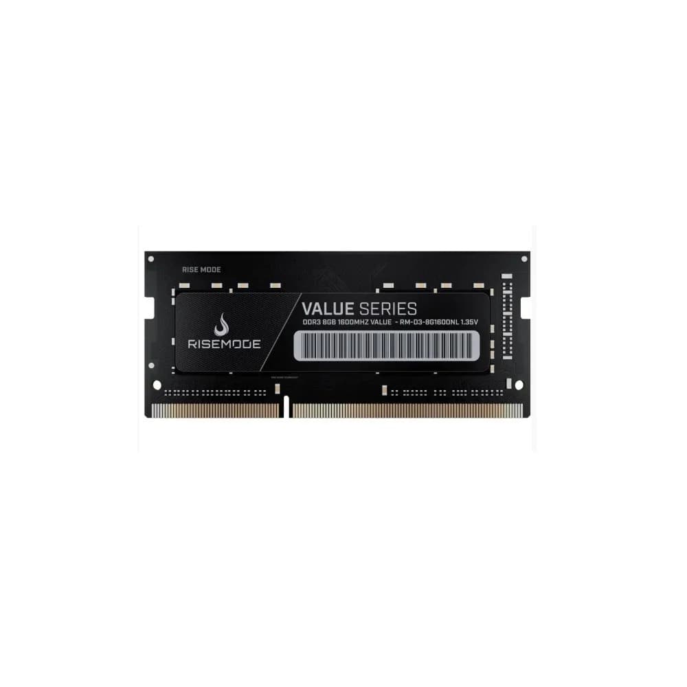 Memória Notebook Rise Mode Value Series 8GB Ddr3l 1600mhz - Rm-d3-8g1600nl