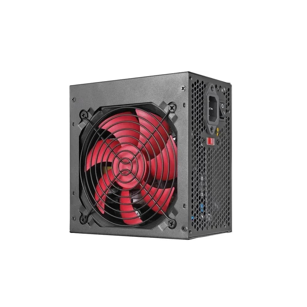 Fonte Atx Fortrek Crusader, 500w, Bivolt Manual, Cooler 120mm, Preto