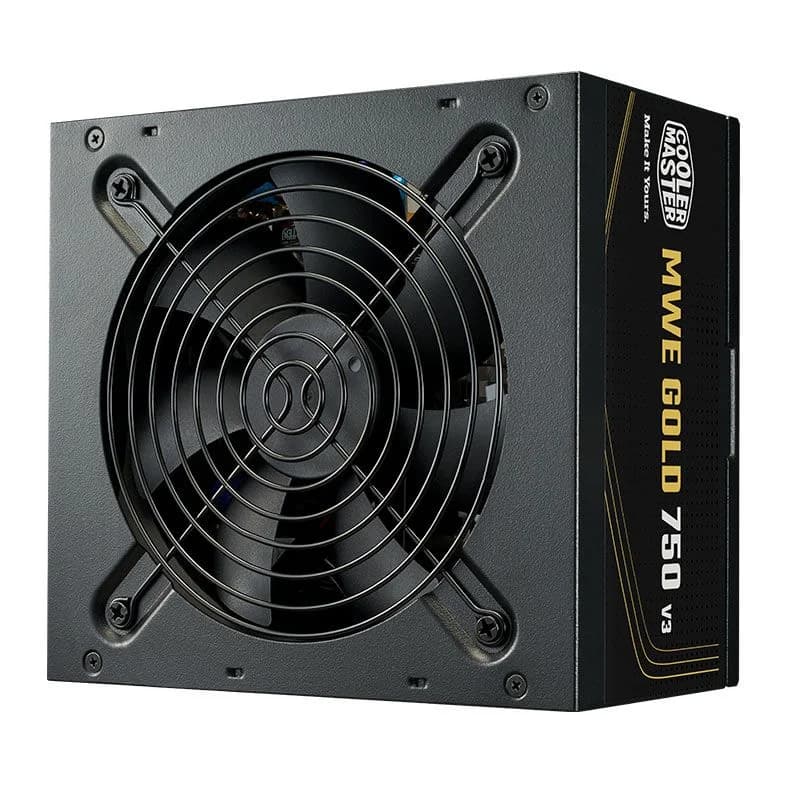 Fonte Cooler Master Mwe Gold 750 V3 Atx 3.1 80 Plus Gold