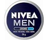 NIVEA MEN Creme 4 em 1 30g, Hidratação Intensa, Evita Ressecamento, Corporal, Facial, Mãos, Pós Barba, Pele Normal e Extrasseca