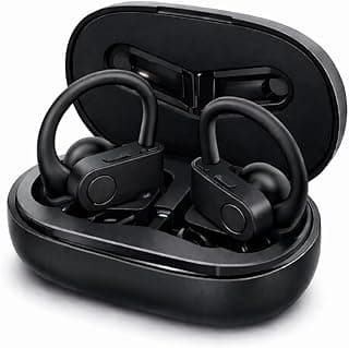 Fone de Ouvido Bluetooth 5.2 Design Esportivo Ergonômico Ideal Para Esportes Corridas Atividades Físicas, Com Microfone Embutido, Compativel Com IPhone Android Premium